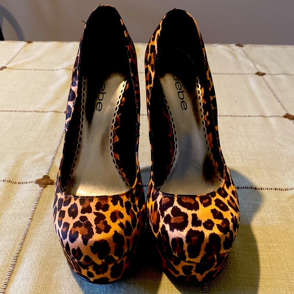 Bebe animal print platform pumps - Picture 2 of 5